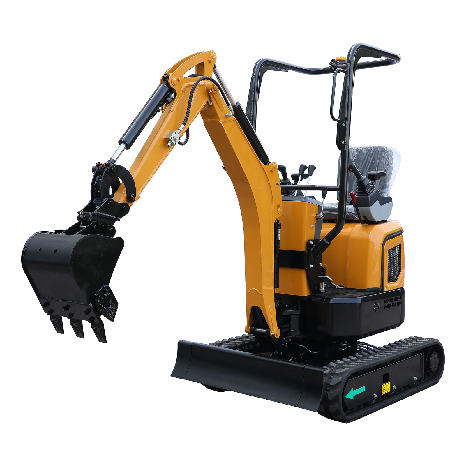 Workshop Mini Excavator Indoor Small Space Work